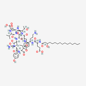 molecular formula C74H114N12O20 B1678896 Plipastatin B 1 CAS No. 103955-73-3