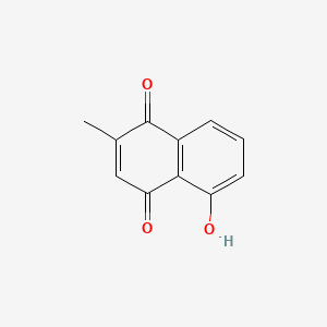 molecular formula C11H8O3 B1678898 Plumbagin CAS No. 481-42-5