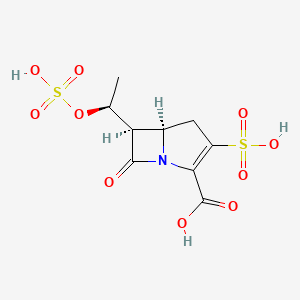molecular formula C9H11NO10S2 B1678899 Pluracidomycin CAS No. 82138-64-5