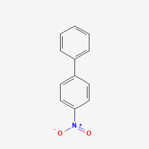 molecular formula C12H9NO2 B1678912 4-Nitrobiphenyl CAS No. 92-93-3