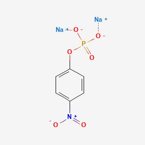 molecular formula C6H4NNa2O6P B1678914 Disodium 4-nitrophenyl phosphate CAS No. 4264-83-9