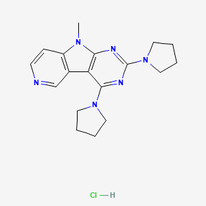 molecular formula C18H23ClN6 B1678919 PNU-107484A CAS No. 200266-76-8