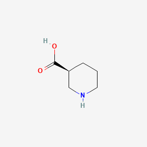 molecular formula C6H11NO2 B1678938 (S)-Piperidine-3-carboxylic acid CAS No. 59045-82-8