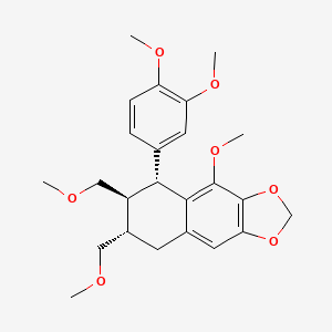 molecular formula C24H30O7 B1678942 Nirtetralin CAS No. 50656-78-5