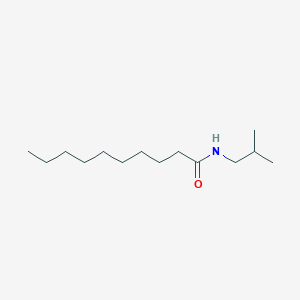 molecular formula C14H29NO B1678945 N-isobutyl-decanamide CAS No. 73785-31-6