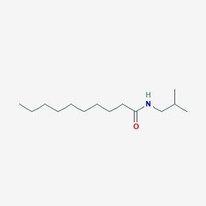 molecular formula C14H29NO B1678945 n-Isobutyl decanamide CAS No. 73785-31-6