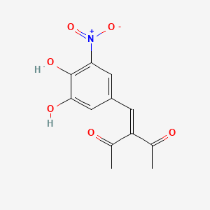 molecular formula C12H11NO6 B1678951 Nitecapone CAS No. 116313-94-1