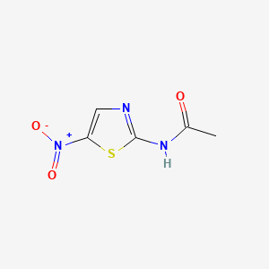 molecular formula C5H5N3O3S B1678952 Nithiamide CAS No. 140-40-9