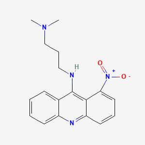 molecular formula C18H20N4O2 B1678954 Nitracrine CAS No. 4533-39-5