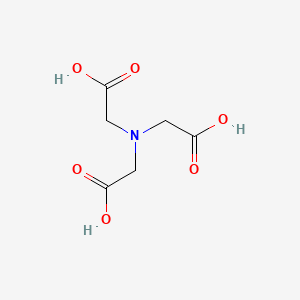 molecular formula C6H9NO6<br>C6H9NO6<br>N(CH2COOH)3 B1678958 Nitrilotriacetic Acid CAS No. 139-13-9