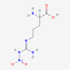 molecular formula C6H13N5O4 B1678959 Nitroarginine CAS No. 2149-70-4