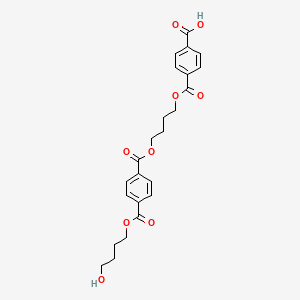 molecular formula C24H26O9 B1678978 Polybutester CAS No. 37282-12-5
