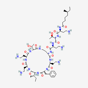 molecular formula C56H98N16O13 B1678986 Polymyxin B1-i CAS No. 811435-10-6