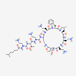 molecular formula C55H96N16O13 B1678987 Polymyxin B2 CAS No. 34503-87-2