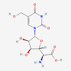 molecular formula C11H15N3O8 B1678991 Polyoxin c CAS No. 21027-33-8