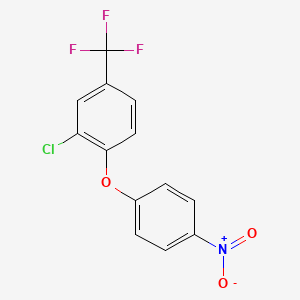 molecular formula C13H7ClF3NO3 B1678999 Nitrofluorfen CAS No. 42874-01-1