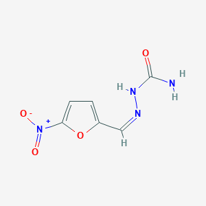 molecular formula C6H6N4O4 B1679002 硝呋喃 CAS No. 59-87-0
