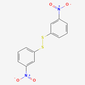 molecular formula C12H8N2O4S2 B1679007 3-Nitrophenyl disulfide CAS No. 537-91-7