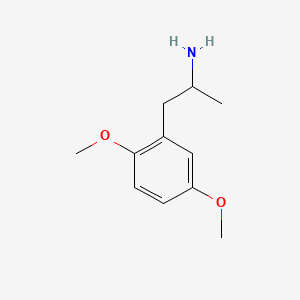 molecular formula C11H17NO2 B1679032 2,5-Dimethoxyamphetamine CAS No. 2801-68-5