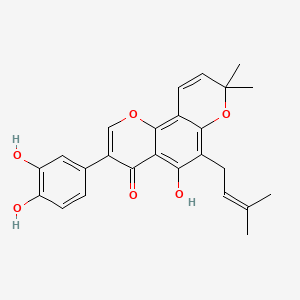 molecular formula C25H24O6 B1679039 Pomiferin CAS No. 572-03-2