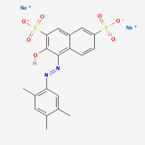 molecular formula C19H16N2Na2O7S2 B1679044 品红3R CAS No. 3564-09-8