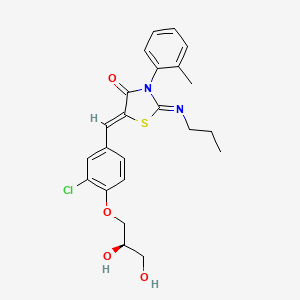 molecular formula C23H25ClN2O4S B1679046 Ponesimod CAS No. 854107-55-4