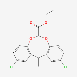 molecular formula C18H18Cl2O4 B1679047 Ponfibrate CAS No. 53341-49-4