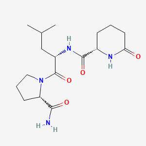 molecular formula C17H28N4O4 B1679052 Posatirelin CAS No. 78664-73-0