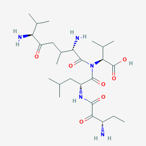 molecular formula C26H47N5O7 B1679055 Poststatin CAS No. 135219-43-1