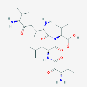 molecular formula C26H48N5O7 B1679055 Poststatin CAS No. 135219-43-1
