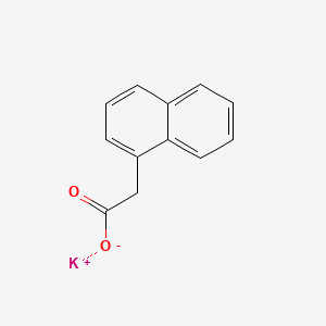 molecular formula C12H10KO2 B1679057 1-Naphthylacetic Acid Potassium Salt CAS No. 15165-79-4