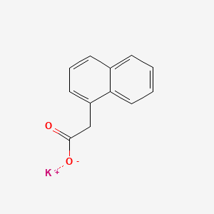 molecular formula C12H9KO2 B1679057 1-萘乙酸钾 CAS No. 15165-79-4