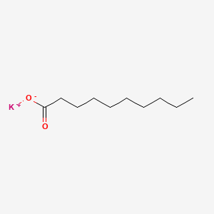 molecular formula C10H20KO2 B1679058 Potassium decanoate CAS No. 13040-18-1