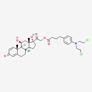 molecular formula C35H45Cl2NO6 B1679064 Prednimustine CAS No. 29069-24-7