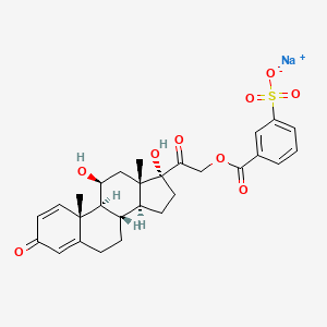 molecular formula C28H32NaO9S B1679065 CID 87841554 CAS No. 630-67-1