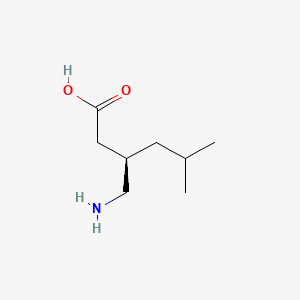 molecular formula C8H17NO2 B1679071 Pregabalin CAS No. 148553-50-8
