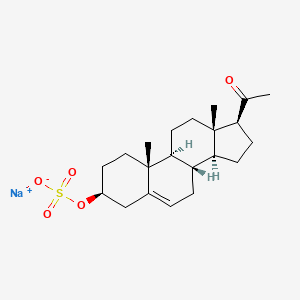 molecular formula C21H31NaO5S B1679074 Pregnenolone sulfate sodium salt CAS No. 1852-38-6