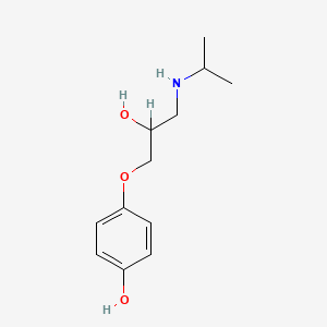 4-[2-Hydroxy-3-(propan-2-ylamino)propoxy]phenol