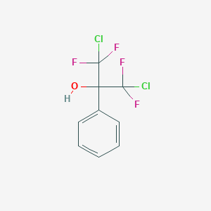 1,3-Dichloro-1,1,3,3-tetrafluoro-2-phenylpropan-2-ol