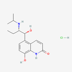 molecular formula C16H23ClN2O3 B1679087 Procaterol hydrochloride CAS No. 59828-07-8