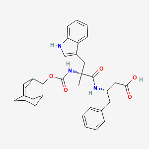 molecular formula C33H39N3O5 B1679099 PD-135666 