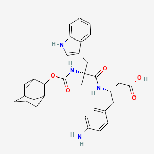molecular formula C33H40N4O5 B1679104 PD 140376 CAS No. 149027-97-4
