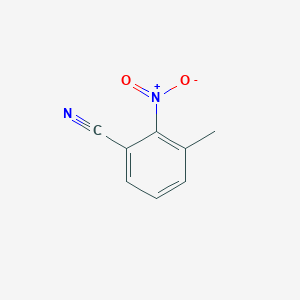 molecular formula C8H6N2O2 B167913 3-Methyl-2-nitrobenzonitrile CAS No. 1885-77-4