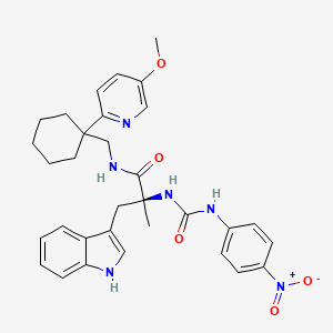 molecular formula C32H36N6O5 B1679131 PD176252 CAS No. 204067-01-6