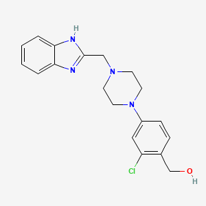 molecular formula C19H21ClN4O B1679139 PD-89211 CAS No. 444725-49-9