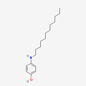 molecular formula C18H31NO B1679140 4-(Dodecylamino)Phenol 