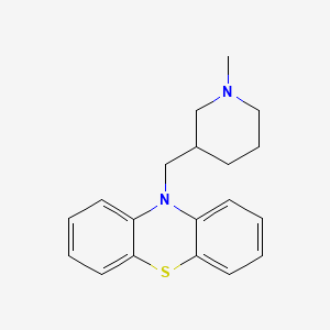 molecular formula C19H22N2S B1679146 Pecazine CAS No. 60-89-9