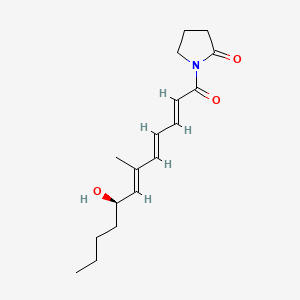 molecular formula C17H25NO3 B1679147 Pecilocin CAS No. 19504-77-9