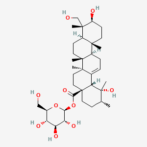 molecular formula C36H58O10 B1679149 Pedunculoside CAS No. 42719-32-4