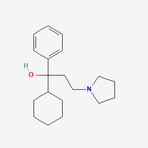 molecular formula C19H29NO B1679153 Procyclidine CAS No. 77-37-2